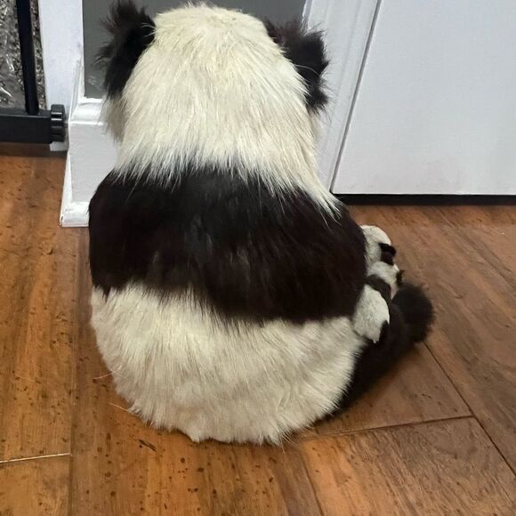 1970s Vintage real fur Mother Panda With 5 Cubs RARE - Picture 5 of 10